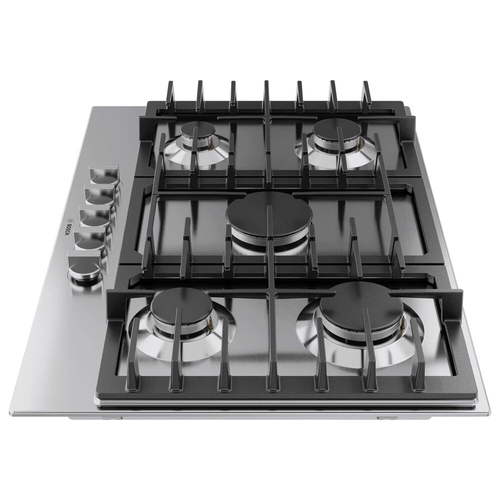 Bosch 300 Series 30&quot; Gas Cooktop in Stainless Steel, , large