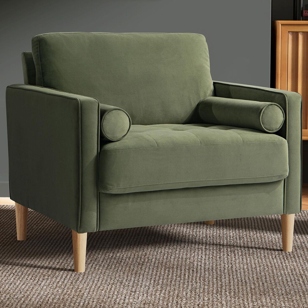 Lifestyle Solutions Langford Accent Chair in Olive, , large