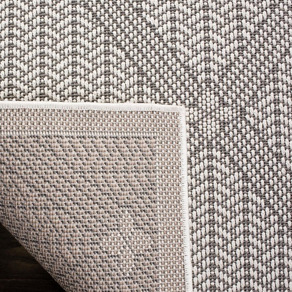 Safavieh Bermuda 8&#39; x 10&#39; Cream and Grey Indoor/Outdoor Area Performance Rug, , large