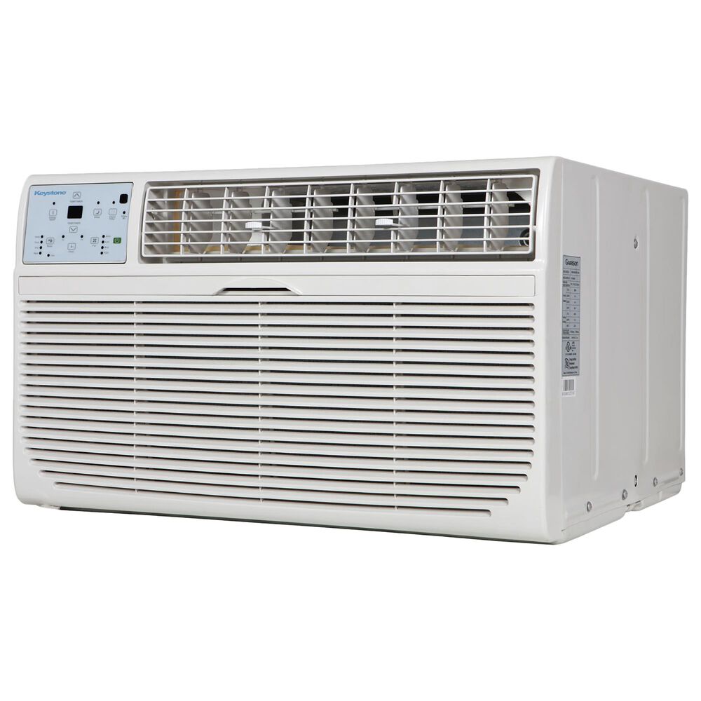 Almo Distributing Keystone 8,000 BTU 115V Through-the-Wall Air Conditioner with 4,200 BTU Supplemental Heat Capability, , large