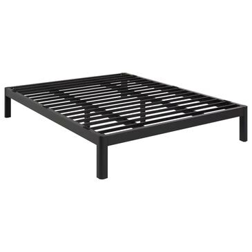 Purple Twin Metal Platform Base in Matte Black, , large