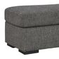 Ashley Gardiner Ottoman in Pewter, , large