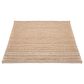 L&R Resources Natural Fiber 5" x 7"9" Cream and Ivory Area Rug, , large
