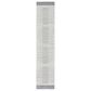Nourison Astra Machine Washable ASW04 2"2" x 10" Ivory and Blue Runner, , large