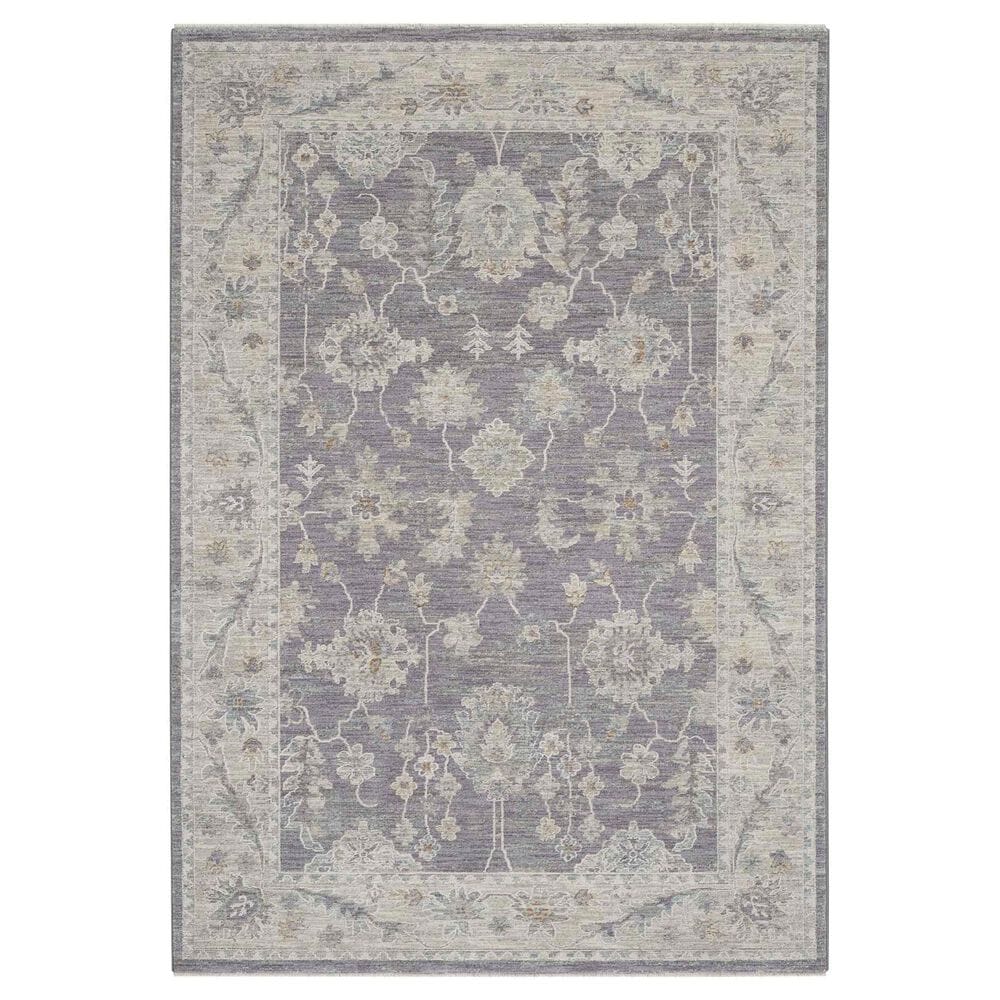 Nourison Infinite 5"3" x 7"8" Charcoal Area Rug, , large