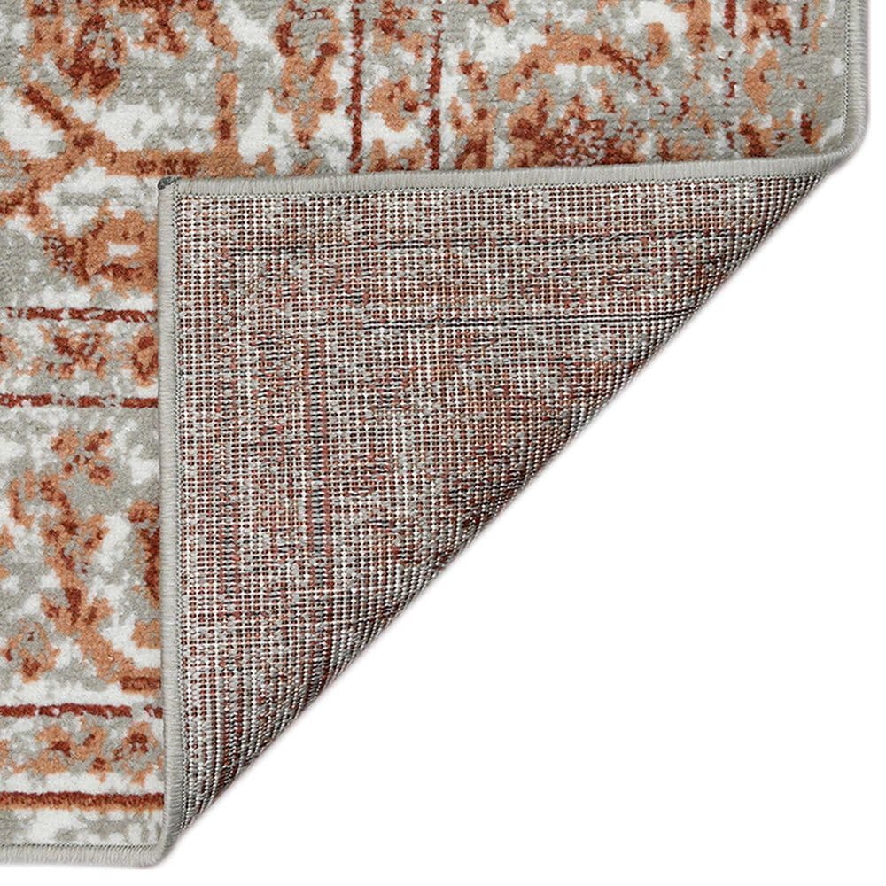 Amer Rugs Alpine 9&#39;2&quot; x 12&#39;2&quot; Orange and Gray Area Rug, , large