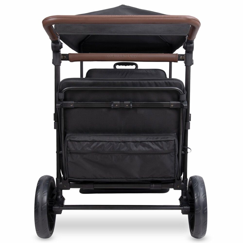 Wonderfold XR Series Rev 4-Seater Stroller Wagon in Black, , large