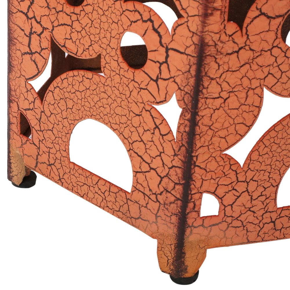 Hearth and Haven Selva Patio Accent Table in Orange &#40;Set of 2&#41;, , large