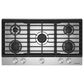 KitchenAid 36" Gas Cooktop with 5 Versatile Burners in Stainless Steel, , large
