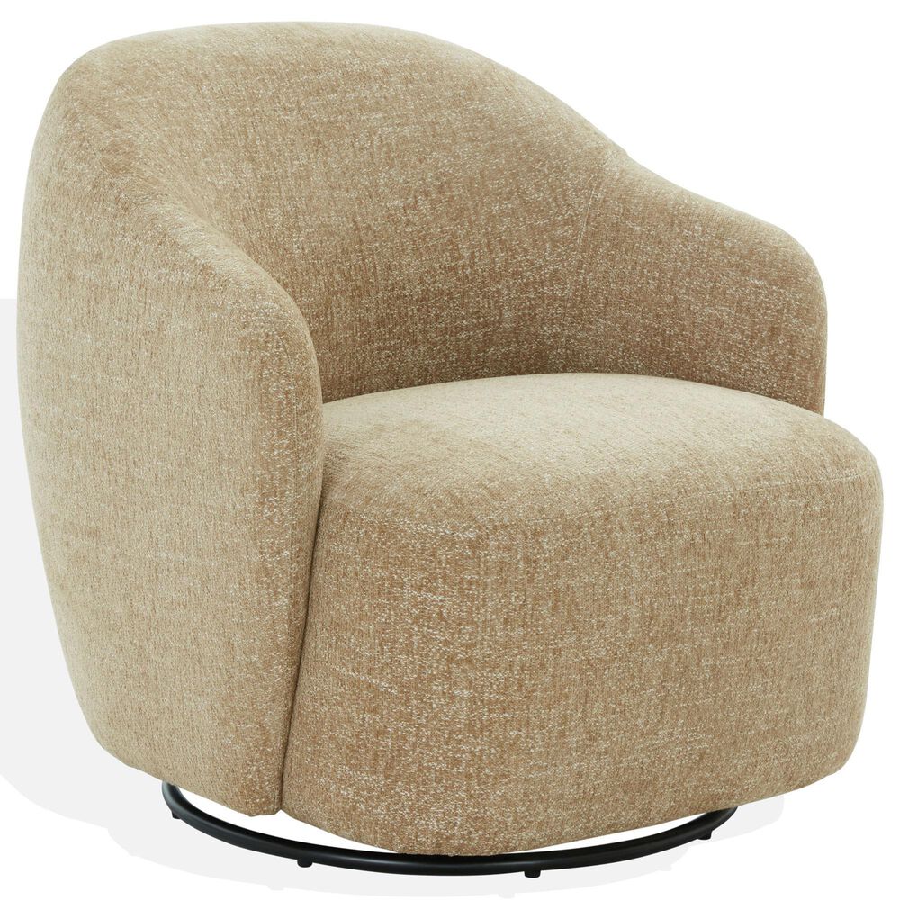 Safavieh Peitra Accent Chair in Light Brown, , large