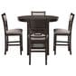 Ashley Langwest 5-Piece Counter Height Dining Set in Cherry Brown, , large