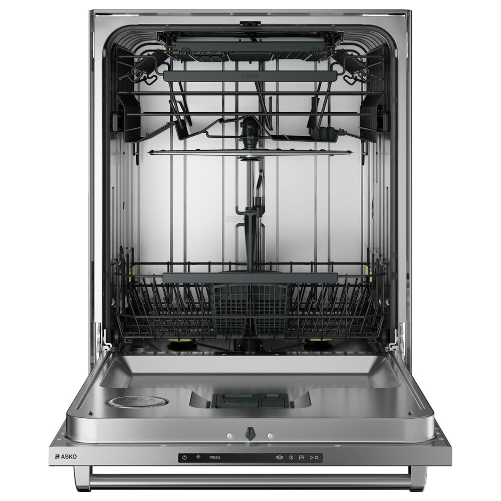 ASKO 40 Series 24&quot; Built-In Pro Handle Dishwasher with 42 dBA in Stainless Steel, , large
