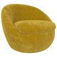 Golden Wave Furniture Blossom Swivel Chair in Yellow, , large
