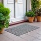 Dalyn Rug Company Laidley 1"8" x 2"6" Grey Indoor/Outdoor Area Rug, , large