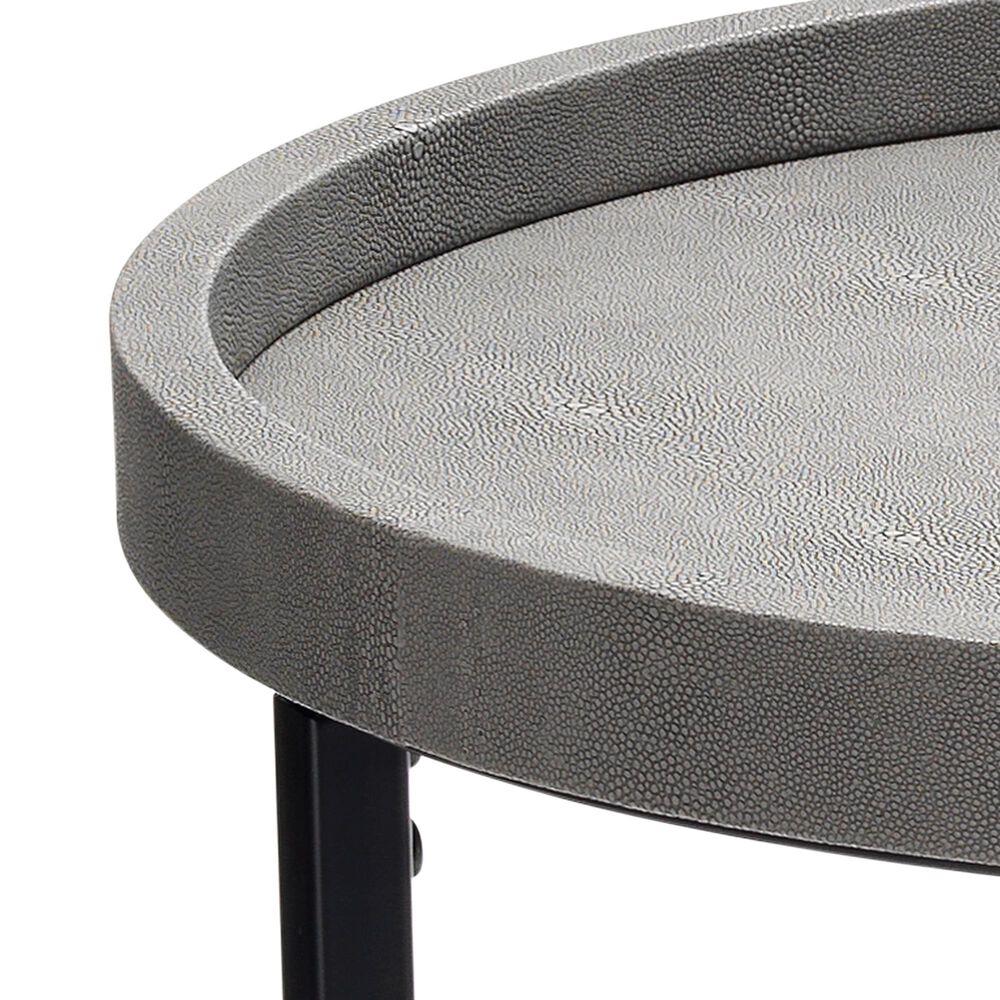 Splendor Living Maddox Nesting Table in Grey and Black &#40;Set of 3&#41;, , large