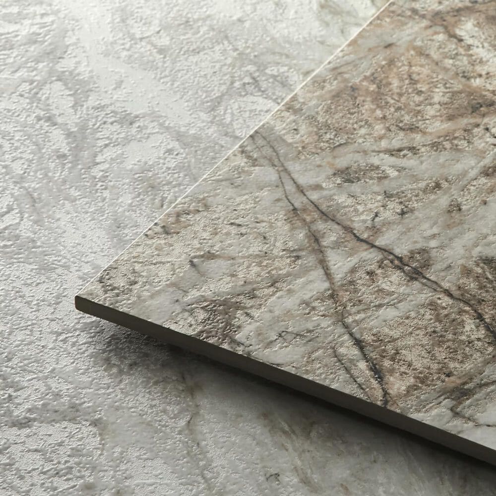 Soho Studio Monarx Taupe Gray 24" x 48" Satin Porcelain Tile, , large