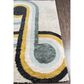 Novogratz Retro RET-3 7"6" x 9"6" Blue Area Rug, , large