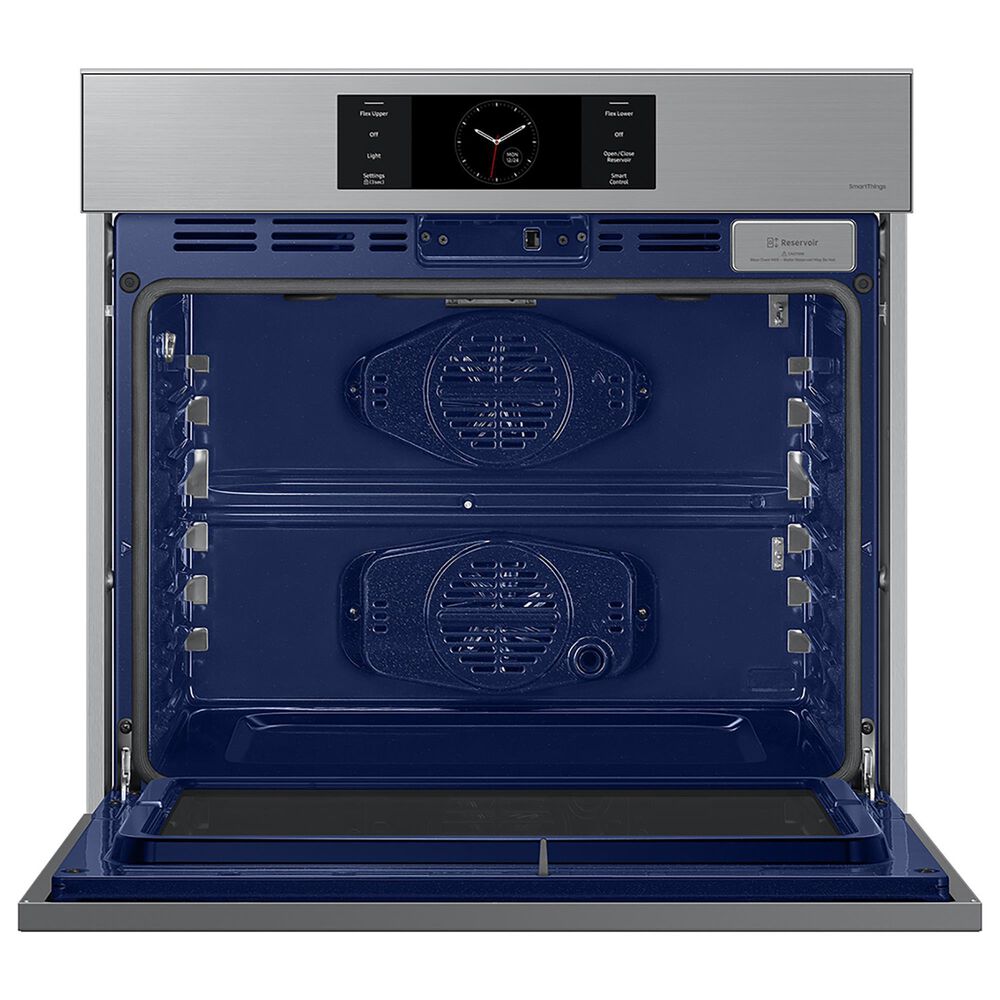 Samsung Bespoke Bespoke 30&quot; Single Electric Wall Oven with Convection in Stainless Steel, , large