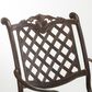 Noble House Avon Patio Barstool in Shiny Copper (Set of 2), , large
