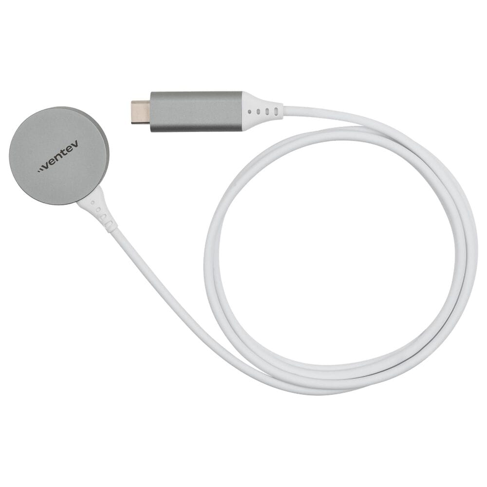 Ventev Ultrafast Wireless Charger for Apple Watch in White, , large