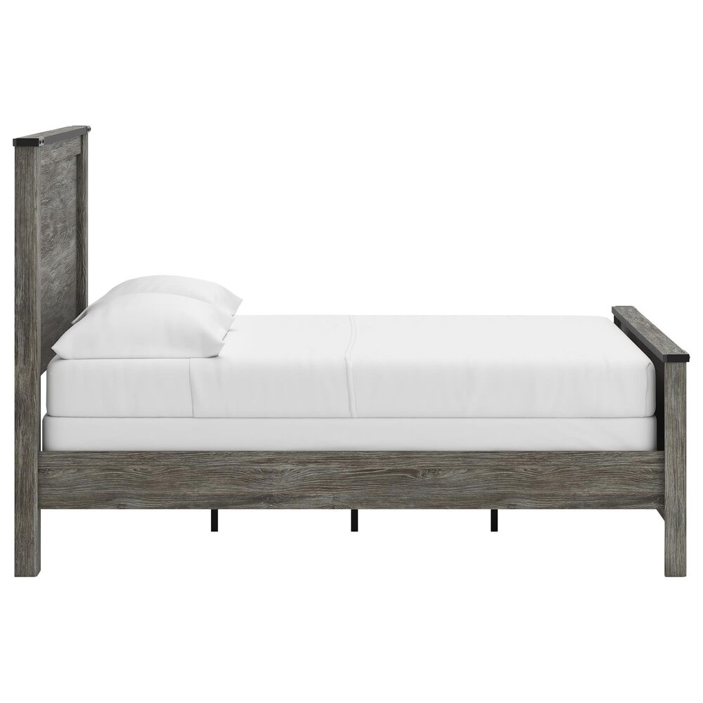 Ashley Frandern 4-Piece Full Panel Bedroom Set in Rustic Warm Gray, , large