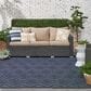 Nourison Versatile 7" x 10" Navy Blue Indoor/Outdoor Area Rug, , large