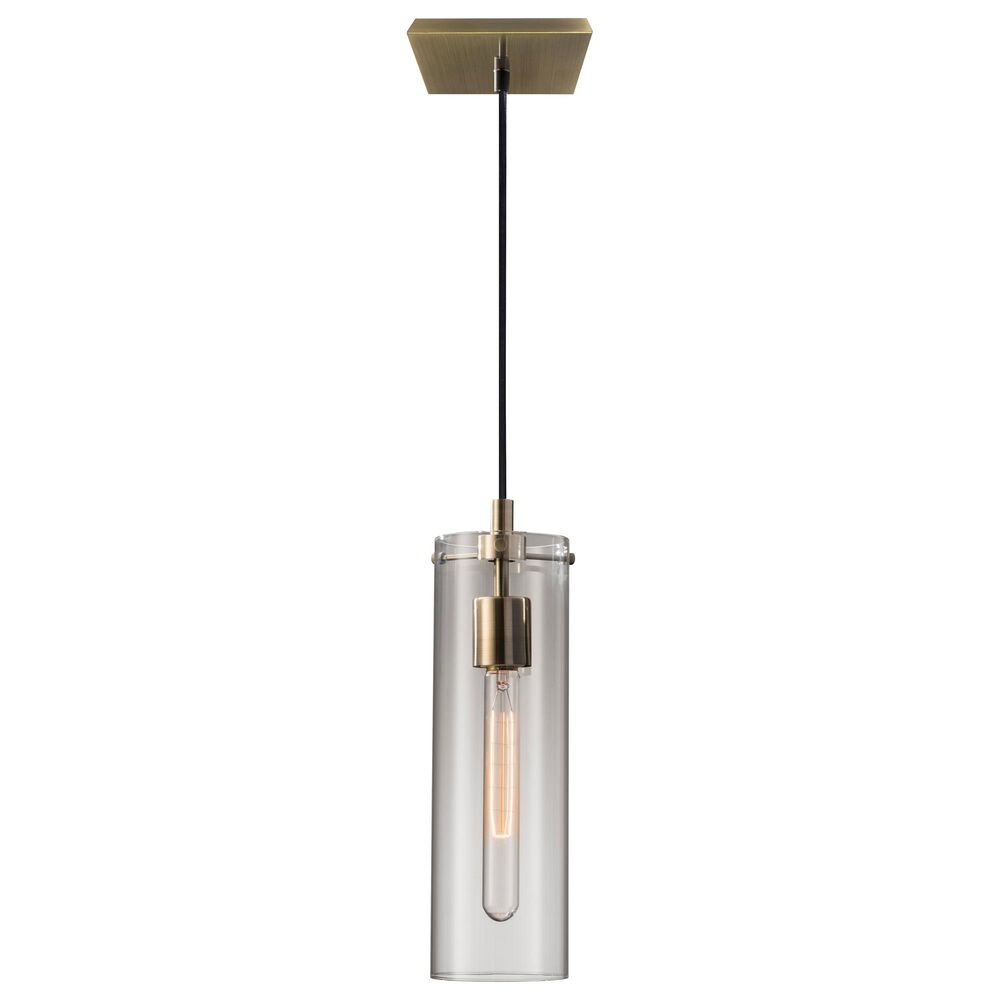 Adesso Dalton Pendant in Antique Brass, , large