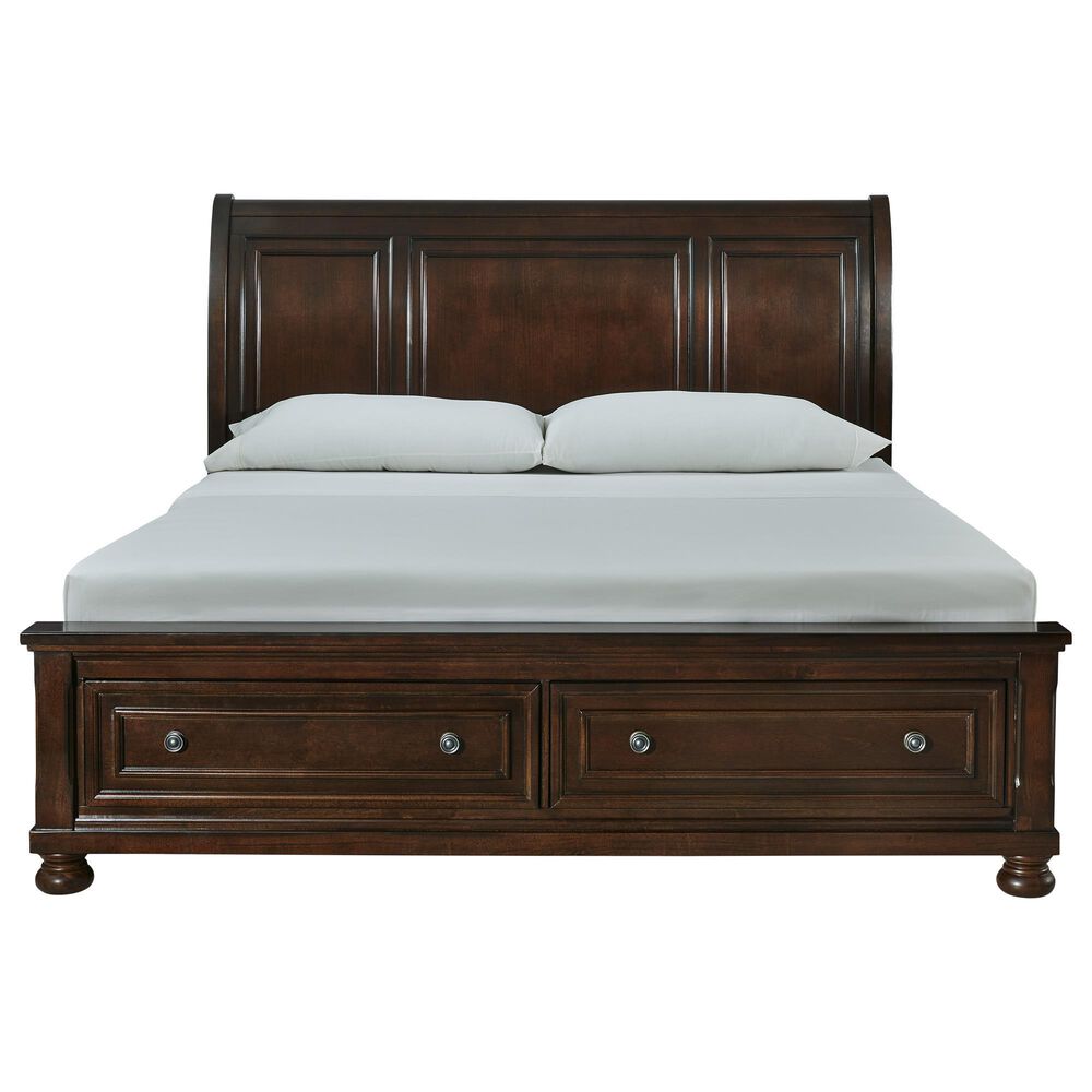 Millenium Porter 5-Piece King Bedroom Set in Rustic Brown, , large