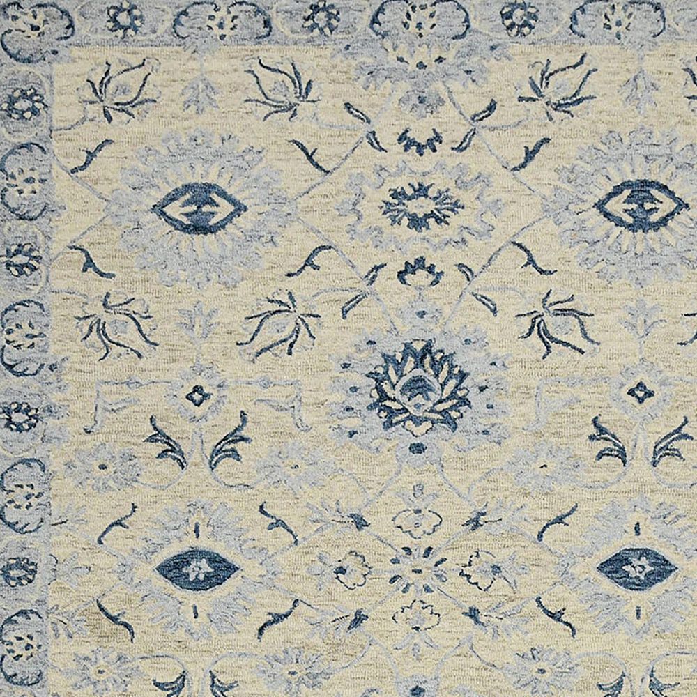 Amer Rugs Romania 8&#39; x 10&#39; Light Blue Area Rug, , large