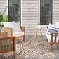 Nourison Garden Oasis Nature Mocha 6" x 9" Indoor/Outdoor Area Rug, , large