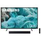 Samsung 55" Class Q7F QLED 4K Vision AI - Smart TV with B-Series 2.0 Channel Soundbar in Black and Titan Black, , large