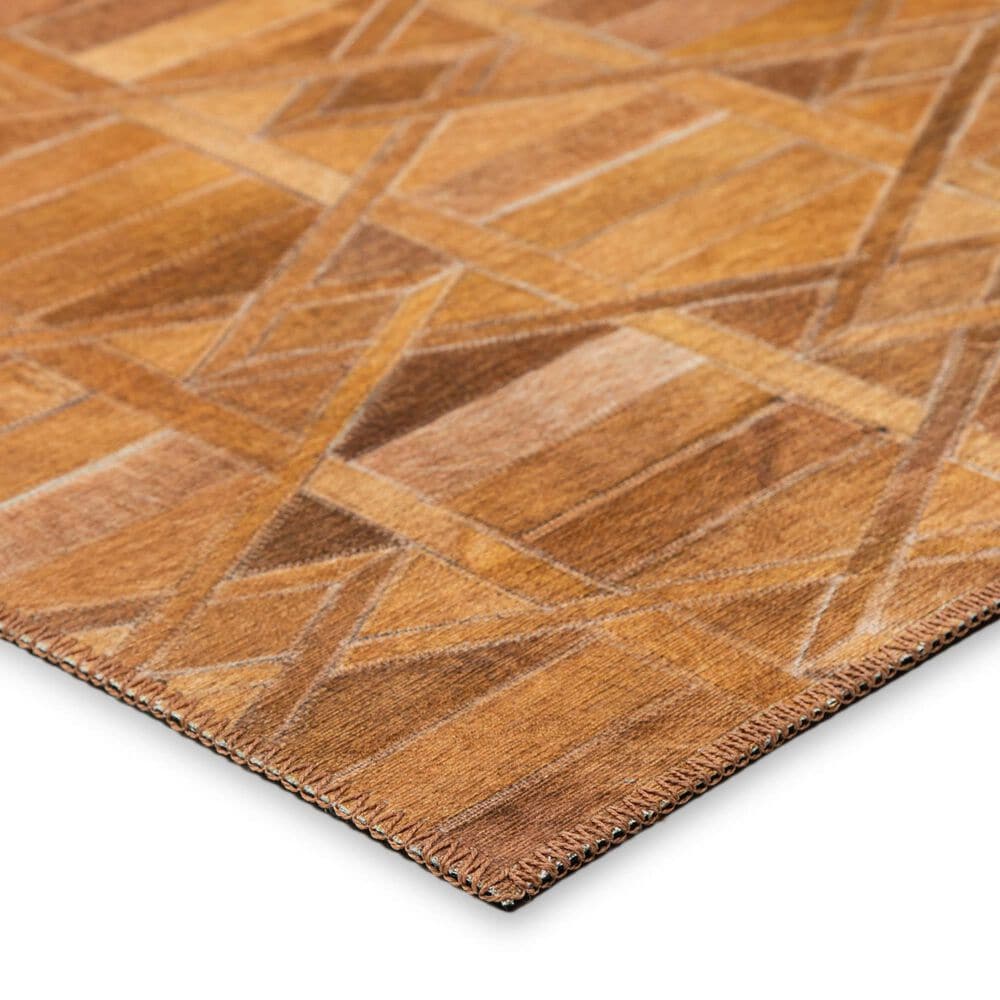 Dalyn Rug Company Durango Geometric 3&#39; x 5&#39; Spice Indoor/Outdoor Area Rug, , large