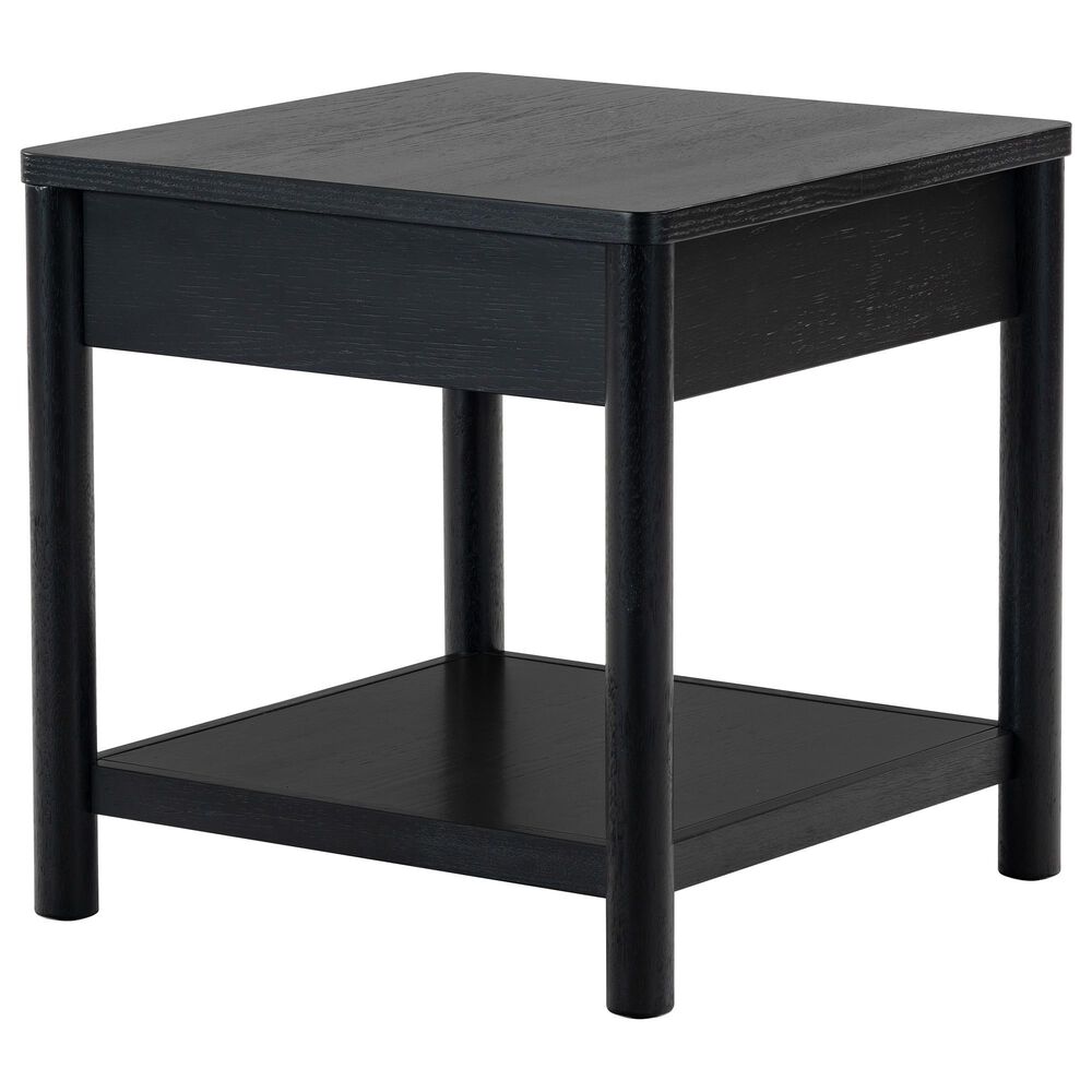 Safavieh Jaylessa 1-Drawer End Table in Black, , large