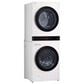 LG Studio 5 Cu. Ft. Washer and 7.4 Cu. Ft. Electric Dryer WashTower in Essence White, , large