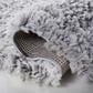 Safavieh August Shag AUG200G 2" x 5" Silver Area Rug, , large