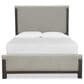 Nicolette Home Plum Creek Queen Panel Upholstered Panel Bed in Ravenwood Black, , large