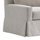 Bernhardt Sutton Swivel Chair in Beige and Tan, , large