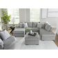 Ashley Casselbury Storage Ottoman in Cement, , large