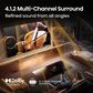 Hisense 75" Class U8 Series Mini-LED ULED 4K in Black - Smart Google TV, , large