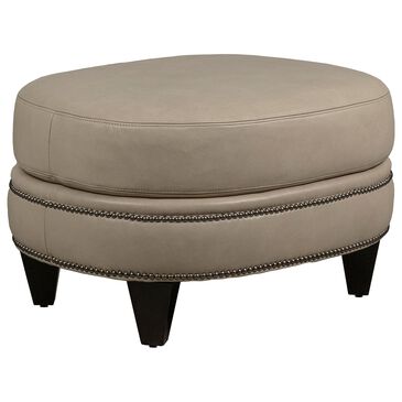 Bradington-Young Richardson Stationary Leather Sofa in Cream, , large