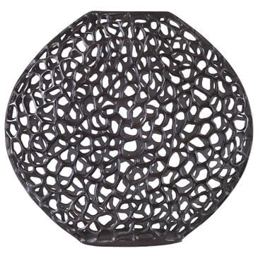Uttermost Web Vase in Dark Bronze, , large