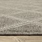 Oriental Weavers Caicos CA02N 1"10" x 7"6" Grey Runner, , large