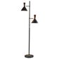 Adesso Arlo Tree Lamp in Black and Antique Brass, , large