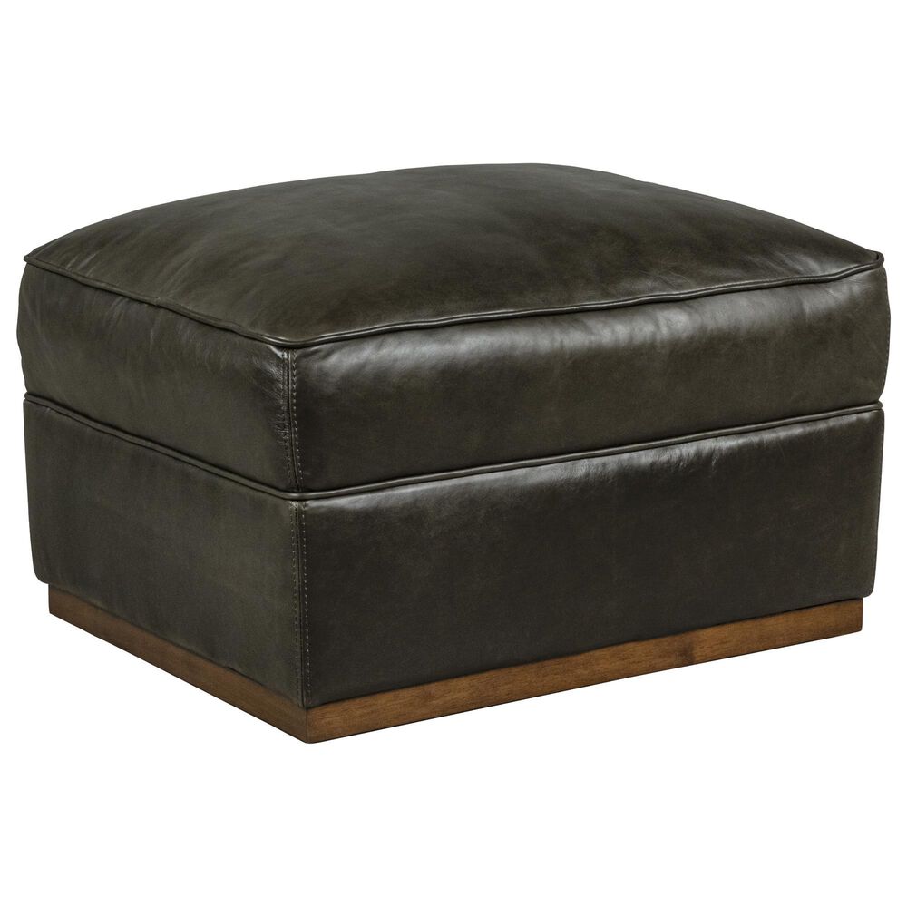 Sienna Designs Leather Ottoman in Westerwood Smoke, , large
