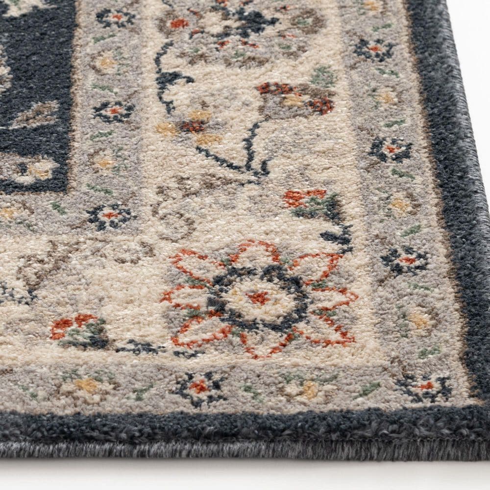 Central Oriental Minerva Maneli Vintage Blue 5&#39;3&quot; x 7&#39;7&quot; Area Rug, , large