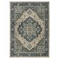 Oriental Weavers Aberdeen Oriental 2"3" x 7"6" Blue Runner, , large