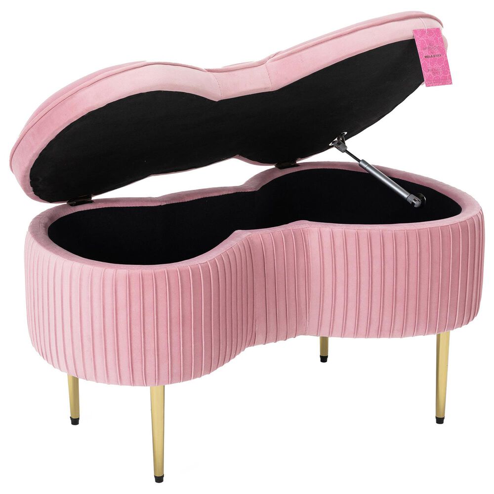 Impressions Vanity Hello Kitty Bow Storage Bench, , large