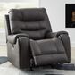 Ashley Femley Manual Rocker Recliner in Smoke, , large