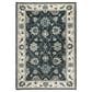 RIZZY Ashton 10" x 14" Charcoal and Ivory Area Rug, , large