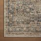 Loloi Heritage 2" x 3" Sage and Navy Area Rug, , large